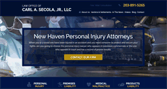 Desktop Screenshot of carlsecolalaw.com